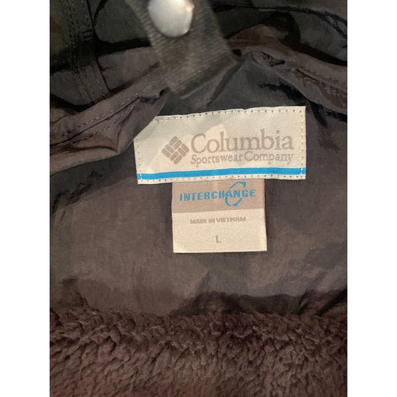 Columbia W Laurelwoods II Interchange Hooded Jacket black Large - Picture 10 of 13